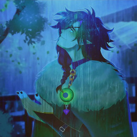 Эльф в лесу 