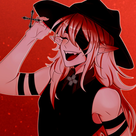 Задорная вампирша