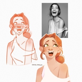 Скетч портрет по фото