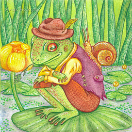 В своём болоте