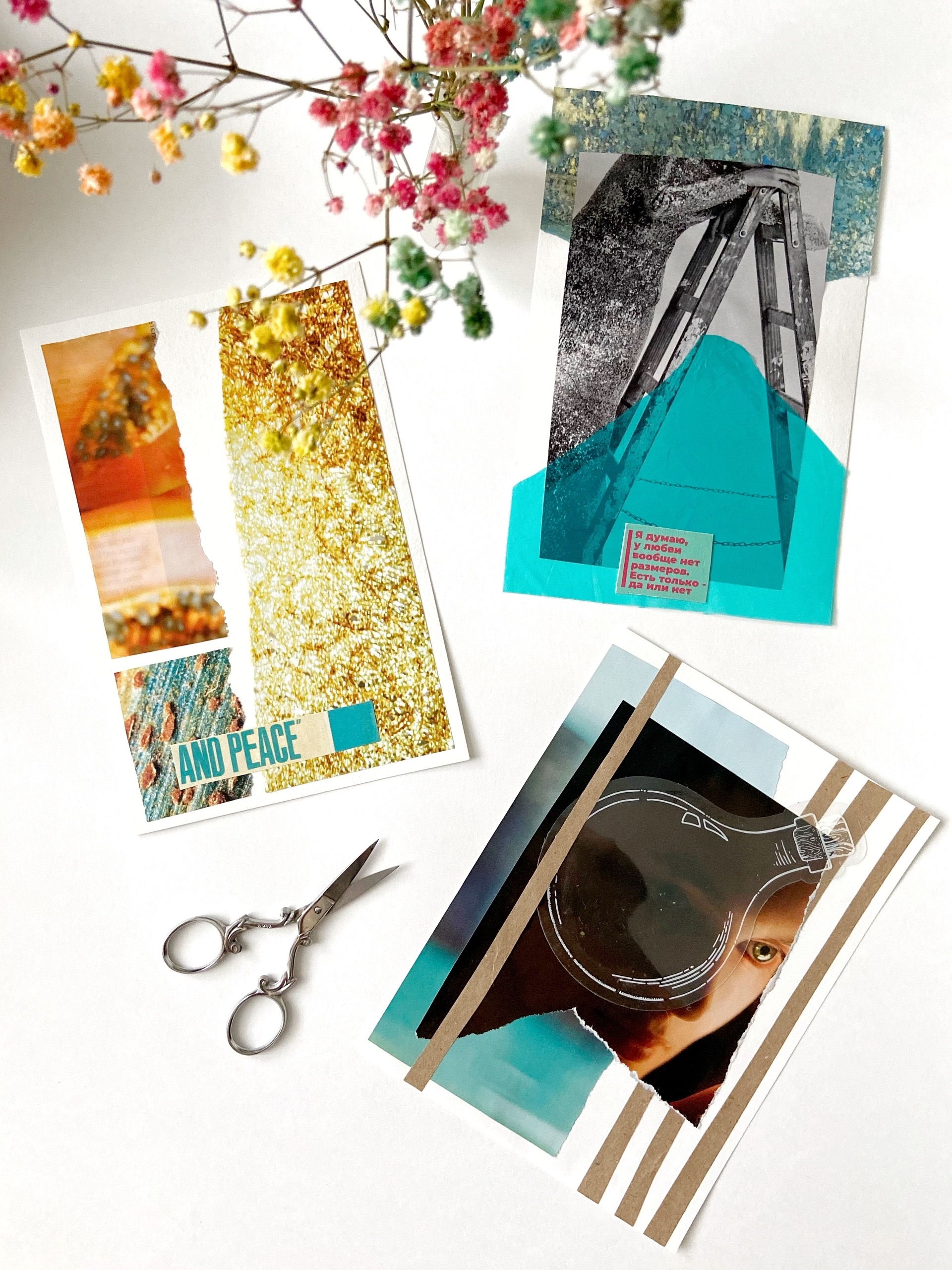 Серия работ для психологического журнала