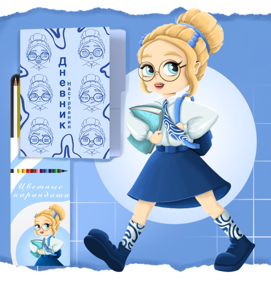 Бренд-персонаж для школы