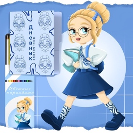 Бренд-персонаж для школы