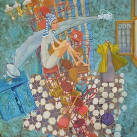 Нежное утро.Из серии:Мои любимые художники. Ян Вермер