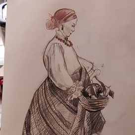 Типаж к русской сказке