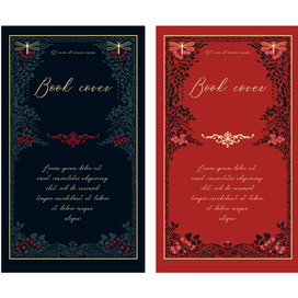 Обложка книги шаблон