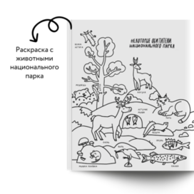 путеводитель- раскраска для детей 