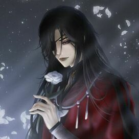 Темный цветок, влюблённый в ночь