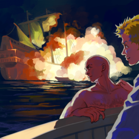 "Одиссея капитана Блада" иллюстрация-4