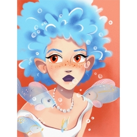 Стилизация "Русалка"