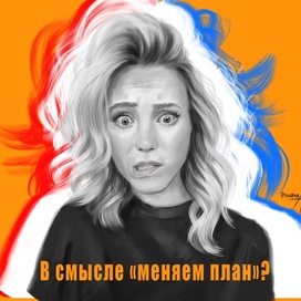 В смысле «меняем план»?