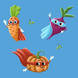 Супергеройские овощи