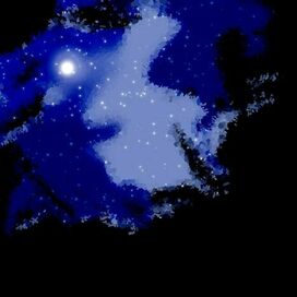 Космос из норы. Или отражение неба в луже