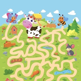 Иллюстрация «Лабиринт Ферма»