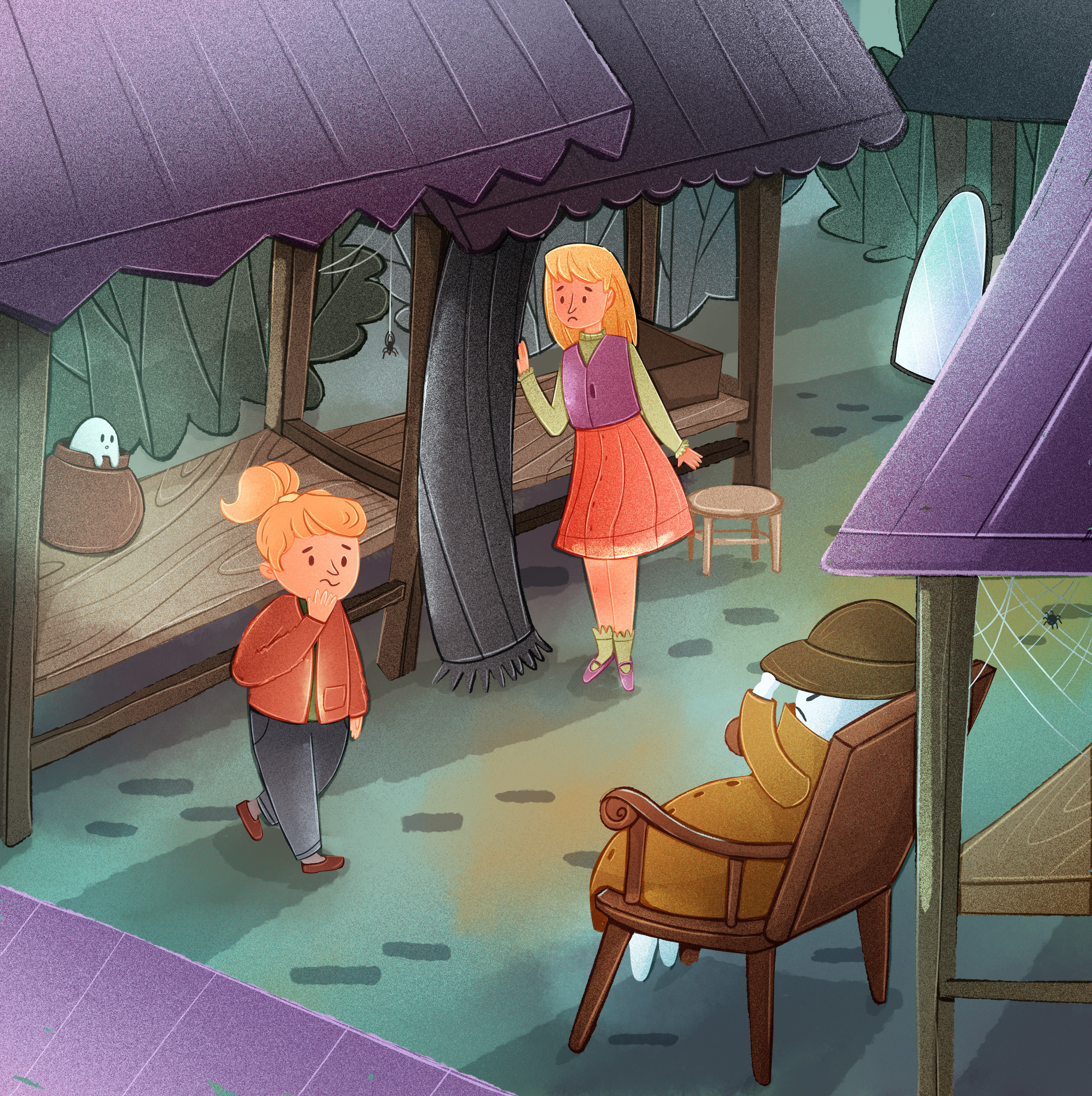 Иллюстрация для истории (марафон Ghostember) №2