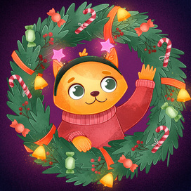 Новогодний венок