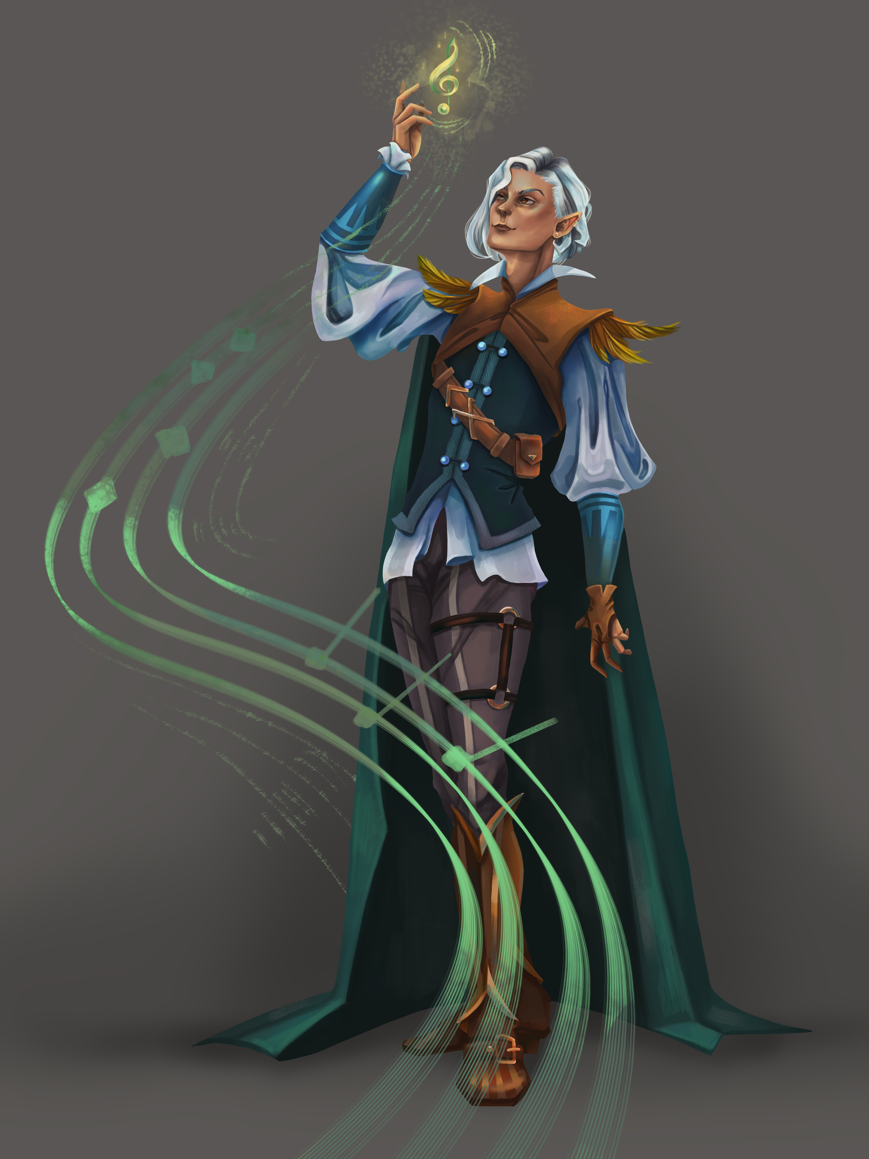 Бард, концепт арт