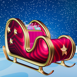 Сани Деда Мороза 