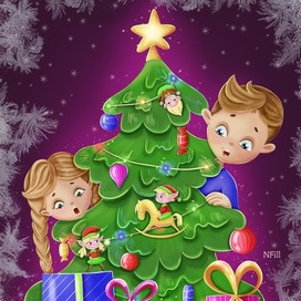 Открытка чудеса под новый год