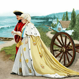 Путешествие Екатерины II в Крым.