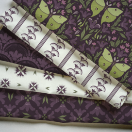 Набор бесшовных иллюстраций из коллекции "Мадагаскарская комета"