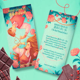 Дизайн упаковки шоколада