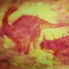 Динозавры в огне