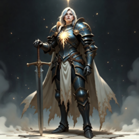 Концепт-арт: Святая паладинша