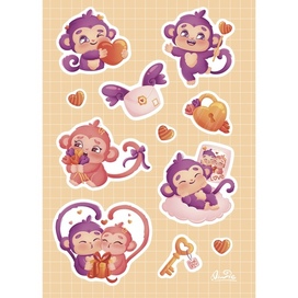 Весенний стикерпак