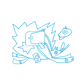 Серия иллюстраций «Фломастертобер „Ёж“»