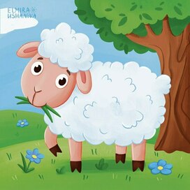 Овечка. Животные фермы