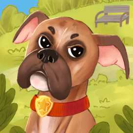 Иллюстрация к произведению о собаках