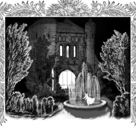 В тенётах сна: У замка