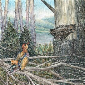 Иллюстрация для сказок "Несоленого моря"