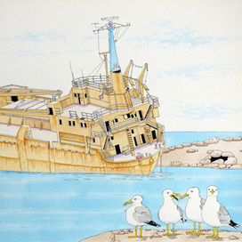 Жёлтый пароход