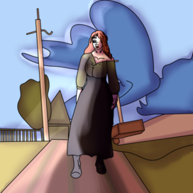 Иллюстрация девушки