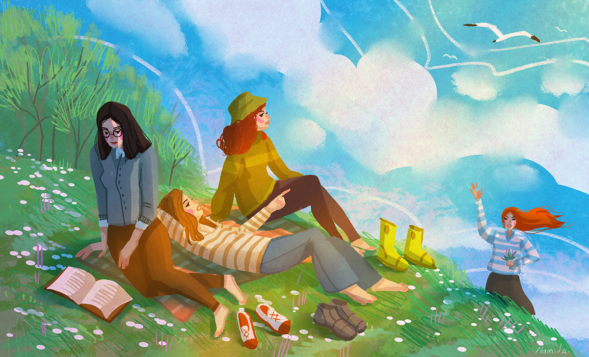 Весенний пикник