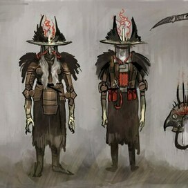 Concept art Messenger of darkes