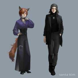 отрисовка персонажей