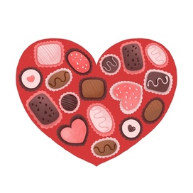 Коробочка конфет