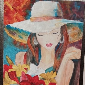 Девушка в шляпе