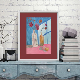 Букет в вазе