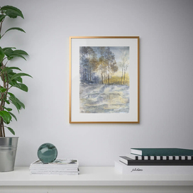 зима в лесу