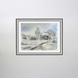 Зима в деревне