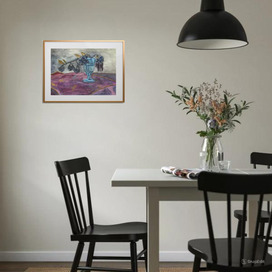 Бокал на столе