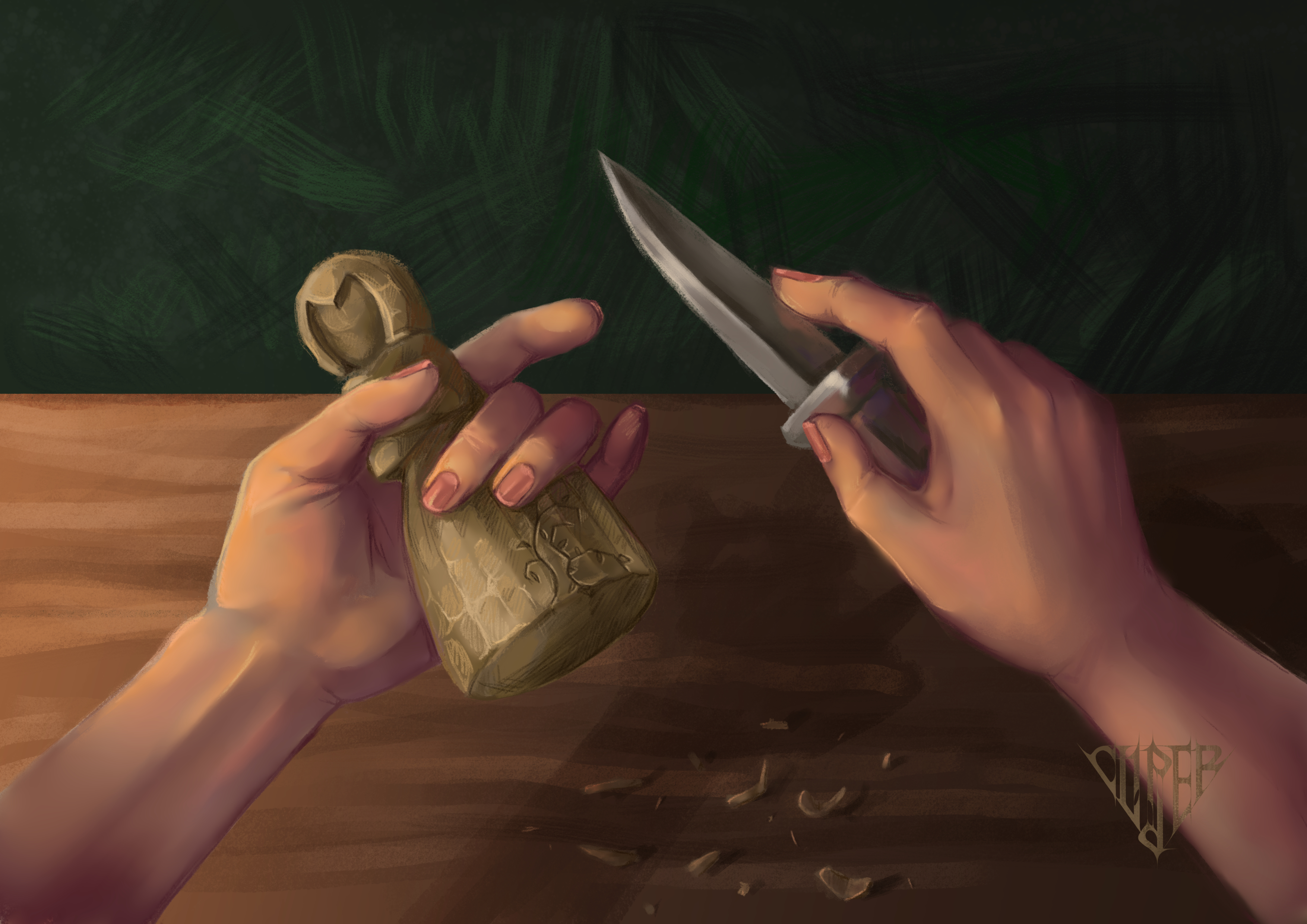 Иллюстрация к книге "Маркиз желтого сапфира"