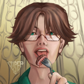 Иллюстрация по книге "Маркиз желтого сапфира"