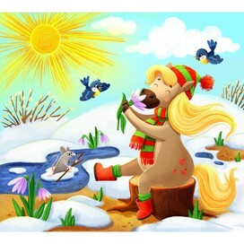 Мартовская лошадка