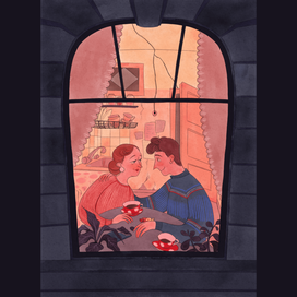 Открытка к 14 февраля