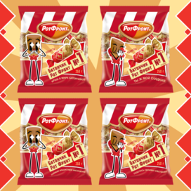 Упаковки для конкурса маскотов от РотФронт